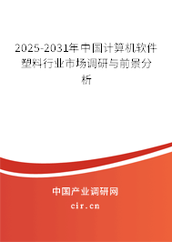 2025-2031年中國計算機軟件塑料行業市場調研與前景分析