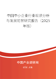 （最新）中國中小企業(yè)行業(yè)現(xiàn)狀分析與發(fā)展前景研究報告