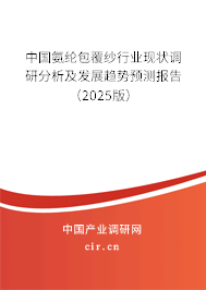 中國氨綸包覆紗行業現狀調研分析及發展趨勢預測報告（2025版）