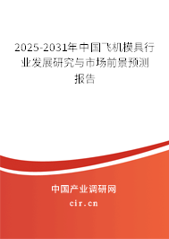 2025-2031年中國飛機(jī)模具行業(yè)發(fā)展研究與市場前景預(yù)測報(bào)告