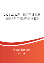2025-2031年中國IT產業園發展現狀與前景趨勢分析報告