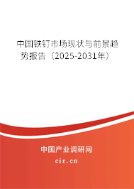 中國鐵釘市場現狀與前景趨勢報告（2024-2030年）