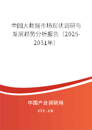（最新）中國大數據市場現狀調研與發展趨勢分析報告